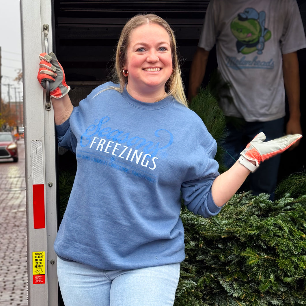 Blue Crew Sweatshirt